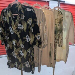 Bundle of 5 Tommy Bahama Men's shirts Size XL